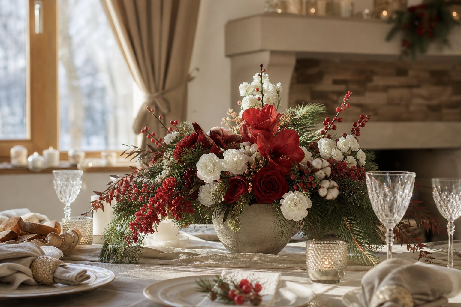Christmas Flowers To Bulgaria: What To Send And When